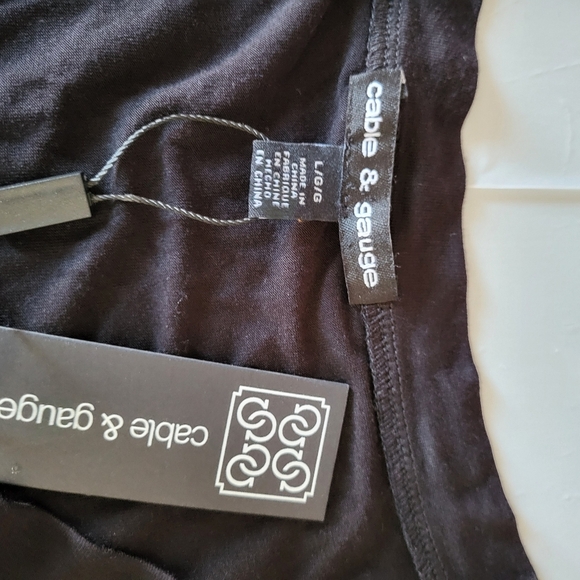 NEW  Cable & Gauge T-shirt Size Large - Picture 4 of 5